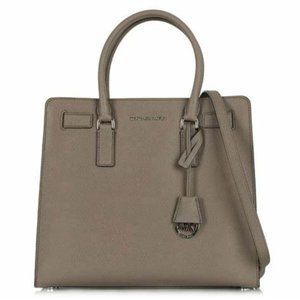Michael Kors Dillon Taupe Satchel